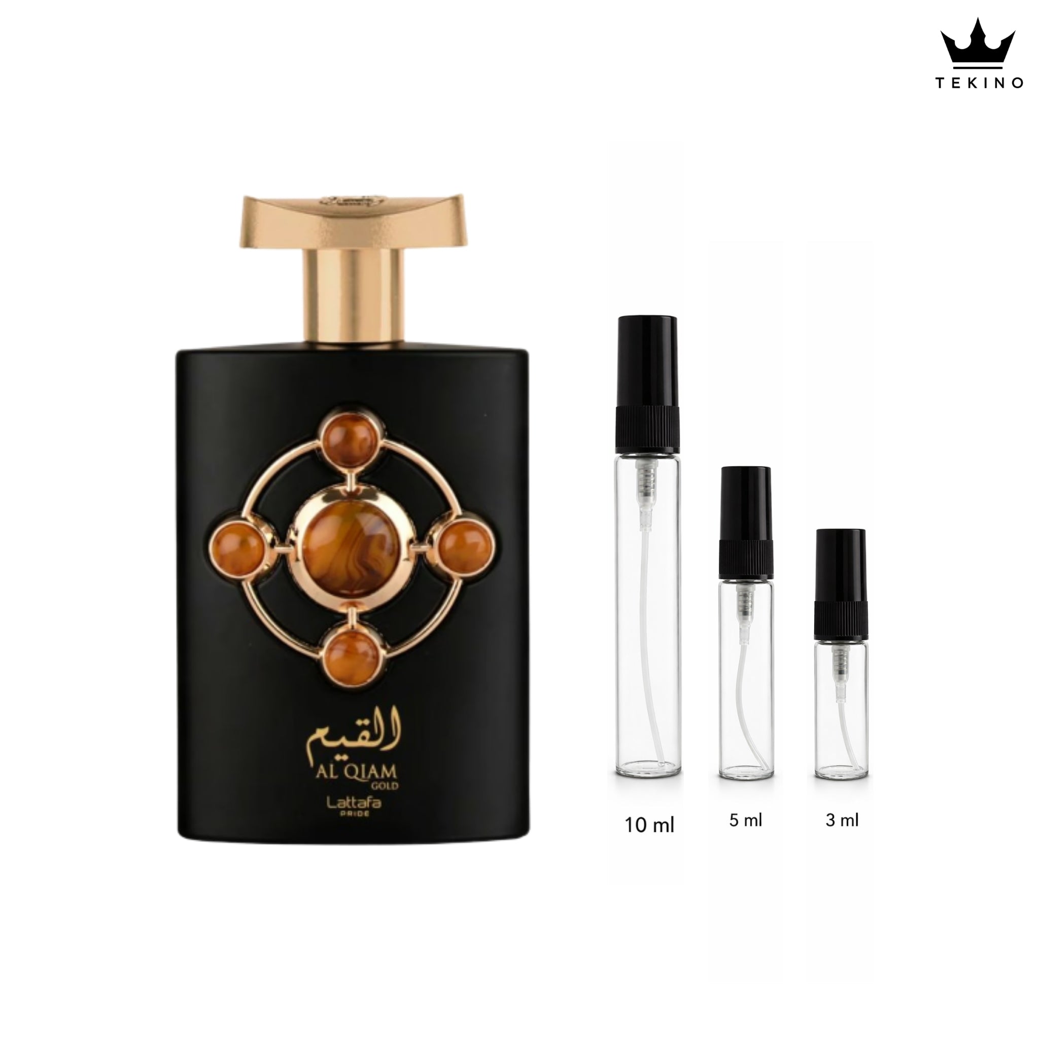 Lattafa Al Qiam Gold Alternativa Ombre Nomade Louis Vuitton (Decants-Muestras)