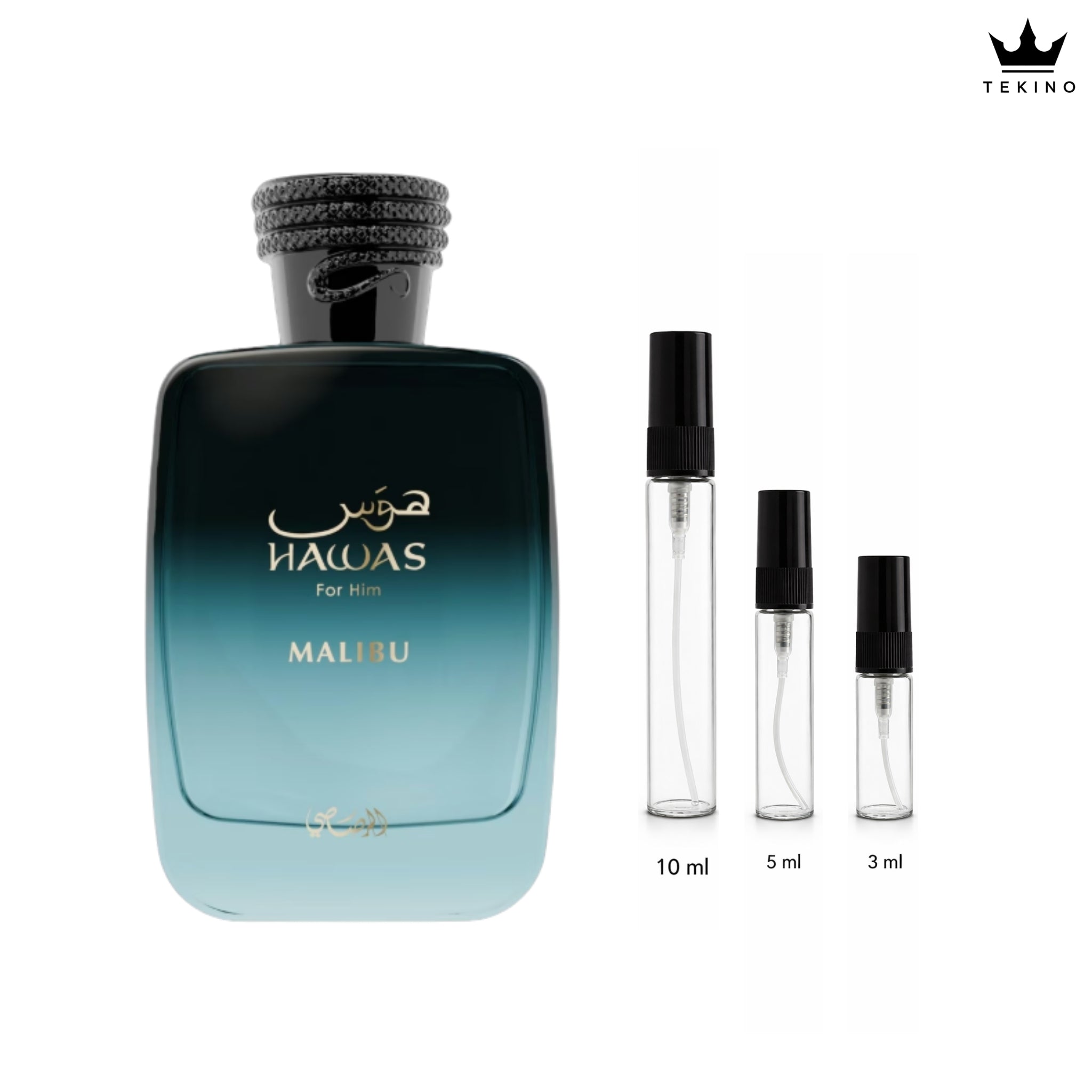 Rasasi Hawas Malibu Alternativa Le Beau Le Parfum JPG (Decants-Muestras)