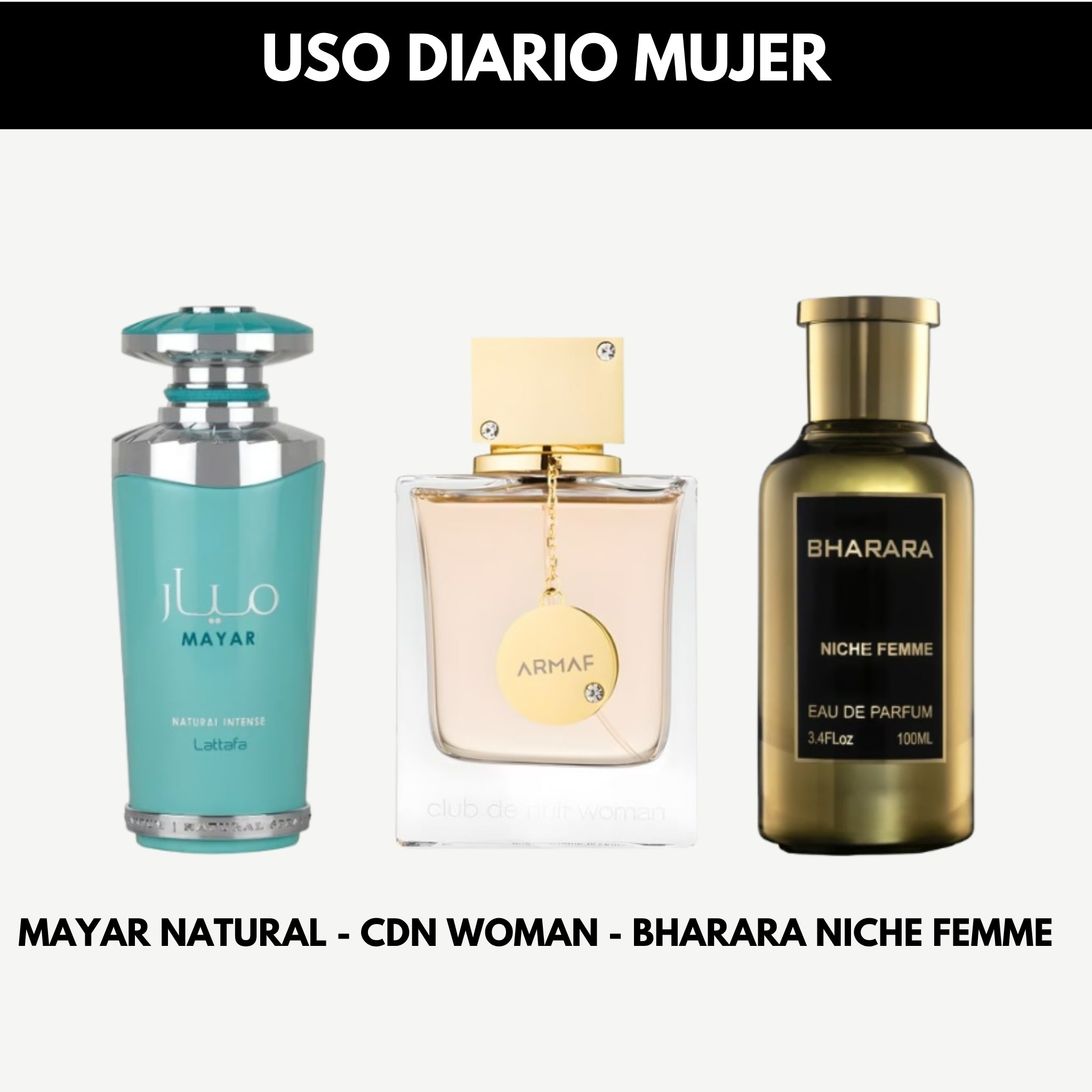 Combo USO DIARIO Mujer